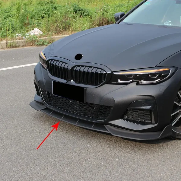 Accessori Spoiler per Paraurti Anteriore BMW 3 Series G20 G21 G28 (2019-2022) – Kit di Tuning e Styling