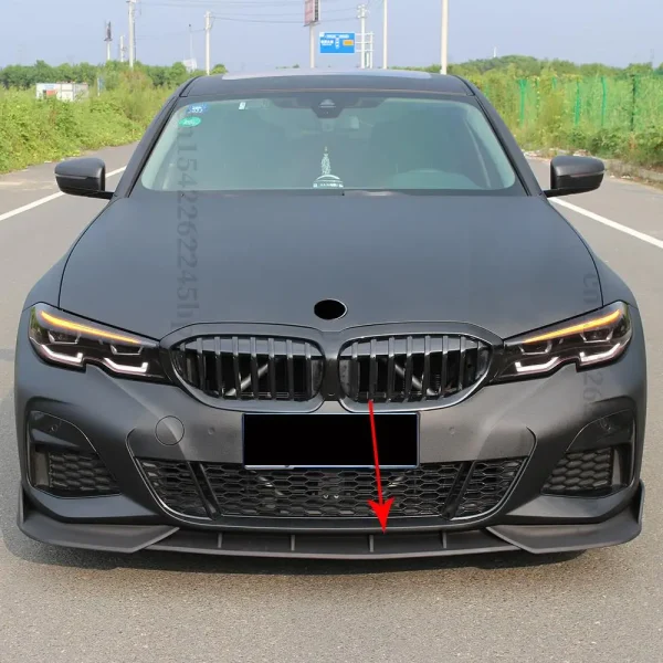 Accessori Spoiler per Paraurti Anteriore BMW 3 Series G20 G21 G28 (2019-2022) – Kit di Tuning e Styling