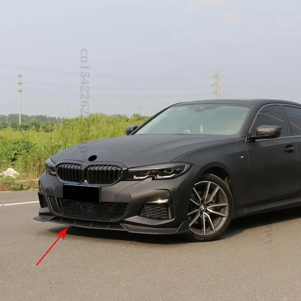 Accessori Spoiler per Paraurti Anteriore BMW 3 Series G20 G21 G28 (2019-2022) – Kit di Tuning e Styling