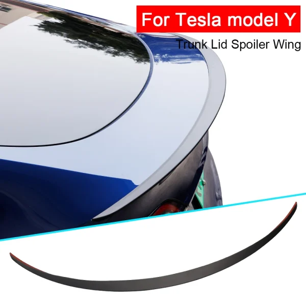 Spoiler Posteriore per Tesla Model Y (2017-2023) – Accessori Esterni Tuning per Cofano Trunk Lid