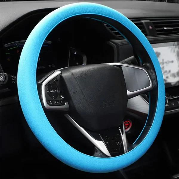 Copertura Universale in Silicone per Maniglie – Decorazione Fai da Te per Volante e Cambio Auto