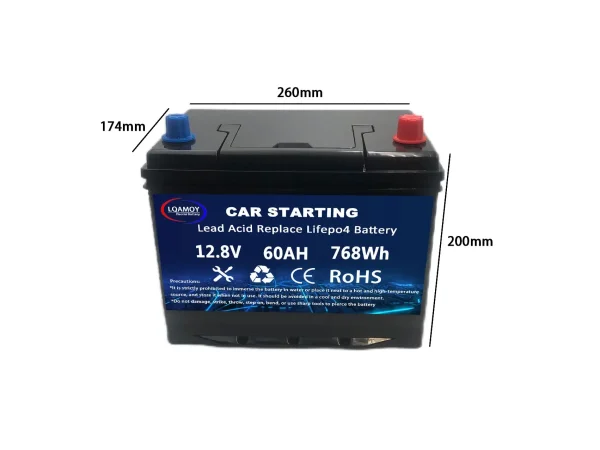 Batteria Auto Start Stop AGM 12V 100Ah – Prestazioni Superiori per Veicoli 60Ah, 70Ah, 80Ah