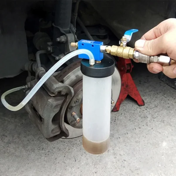 Kit Strumenti per Cambio Olio Freni e Pompa Idraulica – Svuotamento e Sostituzione Olio per Auto