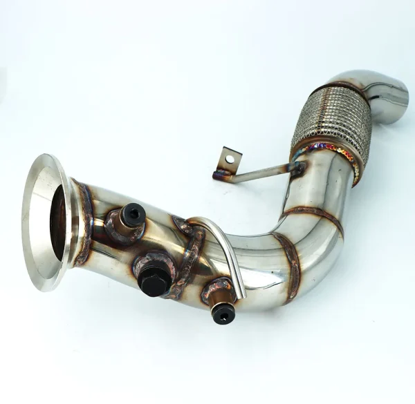 Downpipe M57N2 335D E90 E91 E92 | Tubo Scarico 535D E60 E61 635D E63 E64 X3 E83 X5 E70 X6 E71 – 2.75”