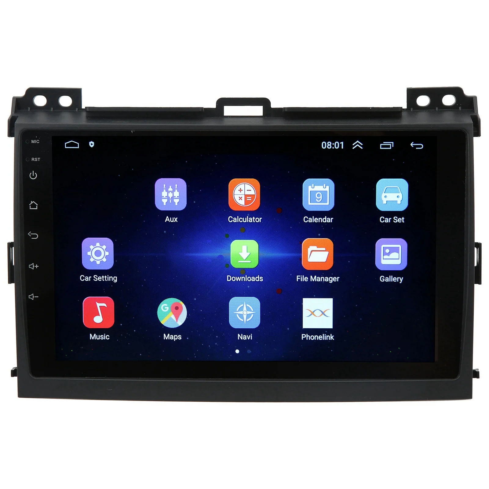 Autoradio Touchscreen Multimediale con GPS per Toyota Land Cruiser Prado 120 (2004-2009) – Sostituzione Perfetta