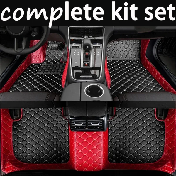 Tappetini in Pelle Personalizzati per Lamborghini Huracan 2015-2020 – Set di Moquette Auto e Pedane per Piedi