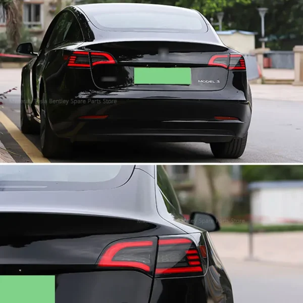 Fari Posteriori LED per Tesla Model 3 e Model Y – Modifica con Streaming e Occhio d’Aquila