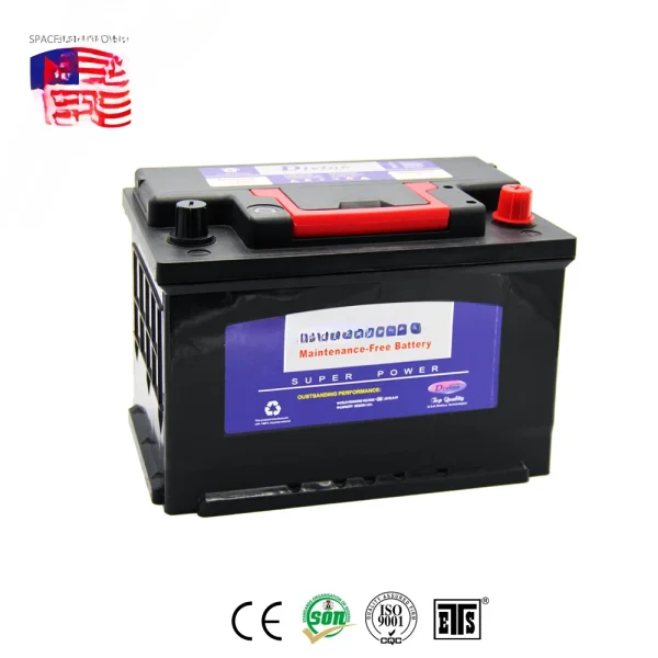 Batterie Auto Ingrosso DIN75 12V 75Ah – Batterie al Piombo Senza Manutenzione