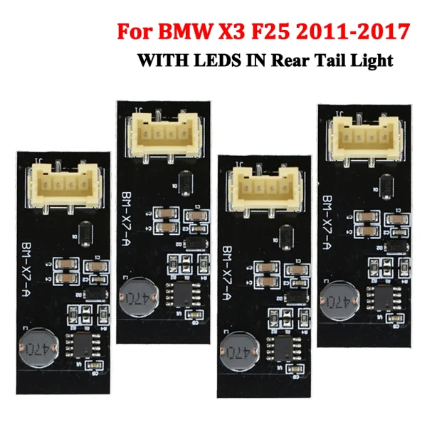 LED Light Plug and Play per BMW X3 F25 2011-2017 – Scheda di Riparazione e Sostituzione Fanale Posteriore Sinistro BINGWFPT