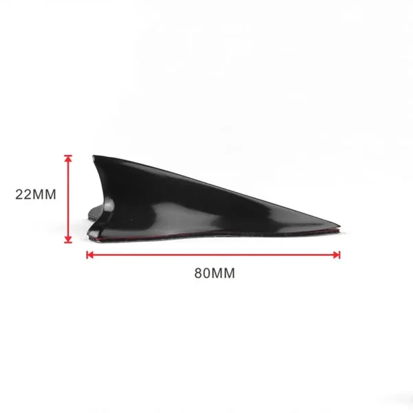 Diffusore Spoiler a Pinna di Squalo per Tetto Auto – Accessori BMW W211 W204 E36 E46 E92, Audi A3, Passat B8, Tesla Model Y 2023