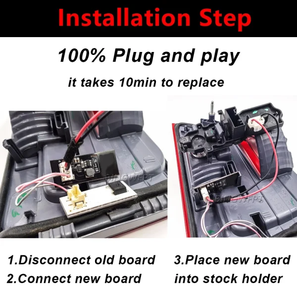 Placca LED Plug and Play per Fari Posteriori BMW X3 F25 2011-2017 – Riparazione e Sostituzione