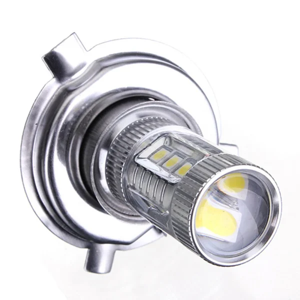 Faro LED H4 Super White 4000LM IP67 Waterproof – Lampadina Auto Alta Bassa Luce Fari Nebbia 80W 12V