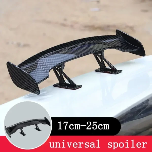 Mini Spoiler Universale in Fibra di Carbonio per Auto – Accessori di Stile e Decorazione