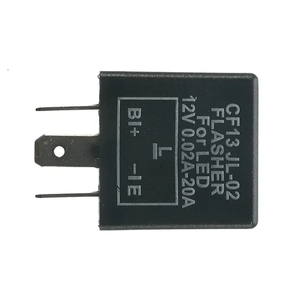 Relè Elettronico Universale 3 Pin CF13 CF14 JL-02 per Risolvere il Problema di Hyper Flash dei Indicatori LED 12V DC