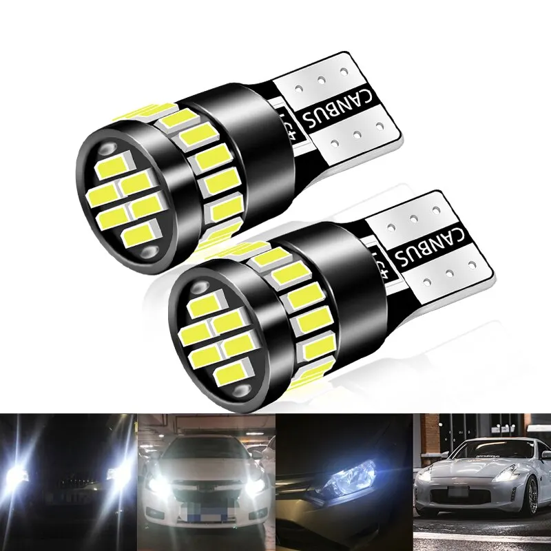 2x W5W T10 21SMD Lampadine LED Canbus per Interni Auto – Luci di Posizione, Mappa e Lettura