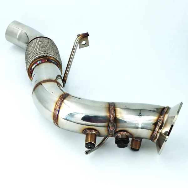 Downpipe M57N2 335D E90 E91 E92 | Tubo Scarico 535D E60 E61 635D E63 E64 X3 E83 X5 E70 X6 E71 – 2.75”