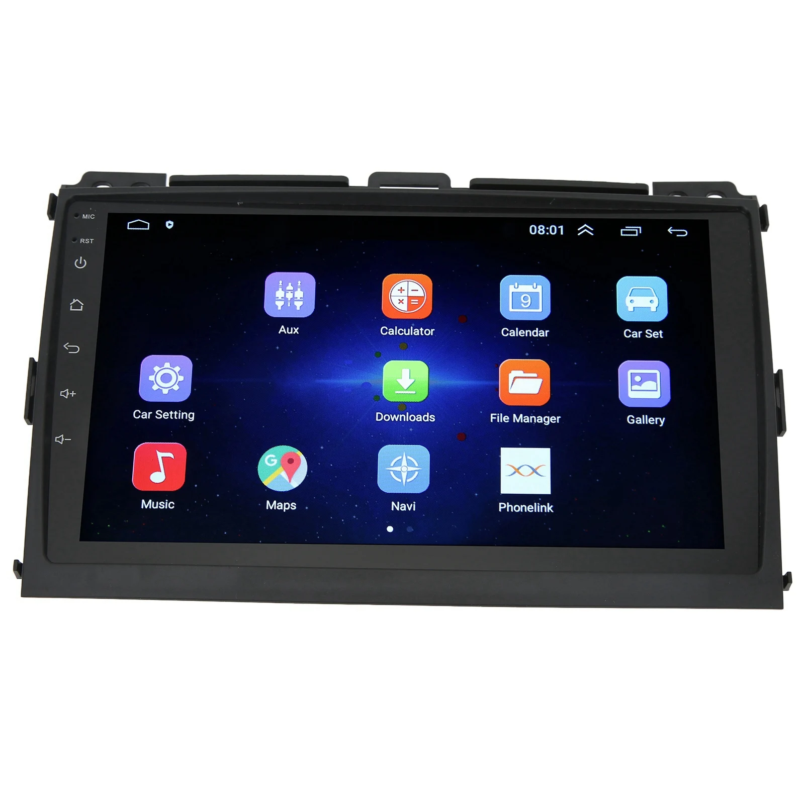 Autoradio Touchscreen Multimediale con GPS per Toyota Land Cruiser Prado 120 (2004-2009) – Sostituzione Perfetta