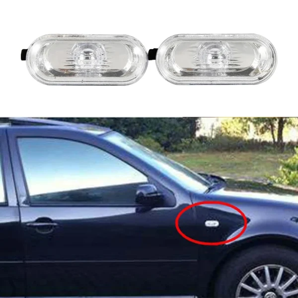 Fari Laterali Universali Superbright per VW Passat B5/B5.5 (1999-2004) – Accessori Auto Duraturi e Luminosi