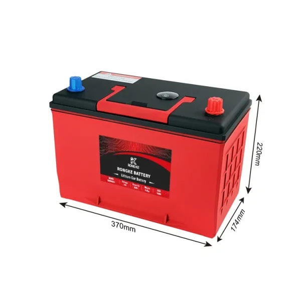 Batteria Auto LiFePO4 95D31R 12V 60Ah – Batteria Litio per Auto Performante