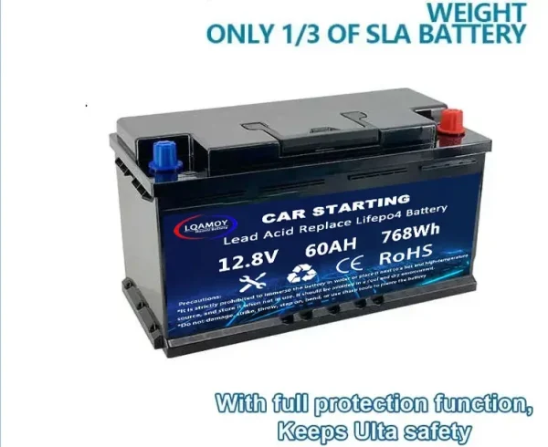 Batteria Auto Start Stop AGM 12V 100Ah – Prestazioni Superiori per Veicoli 60Ah, 70Ah, 80Ah