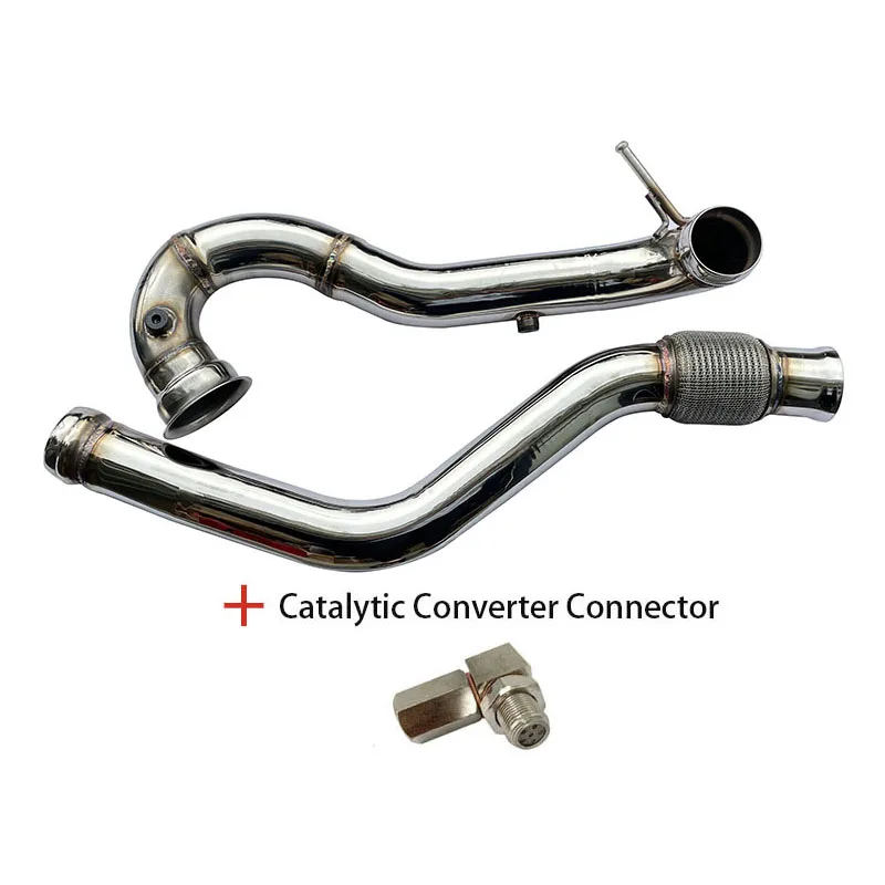 Downpipe Turbo Catless 3 Pollici per Benz AMG A45 CLA45 – Massimizza le Prestazioni!