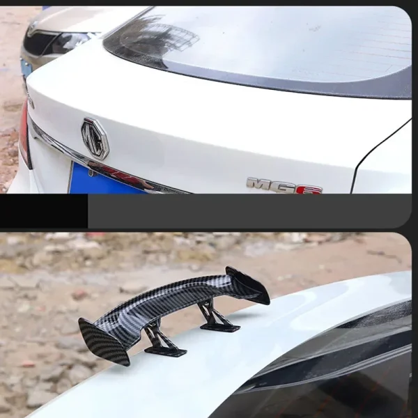 Mini Spoiler Universale in Fibra di Carbonio per Auto – Accessori di Stile e Decorazione