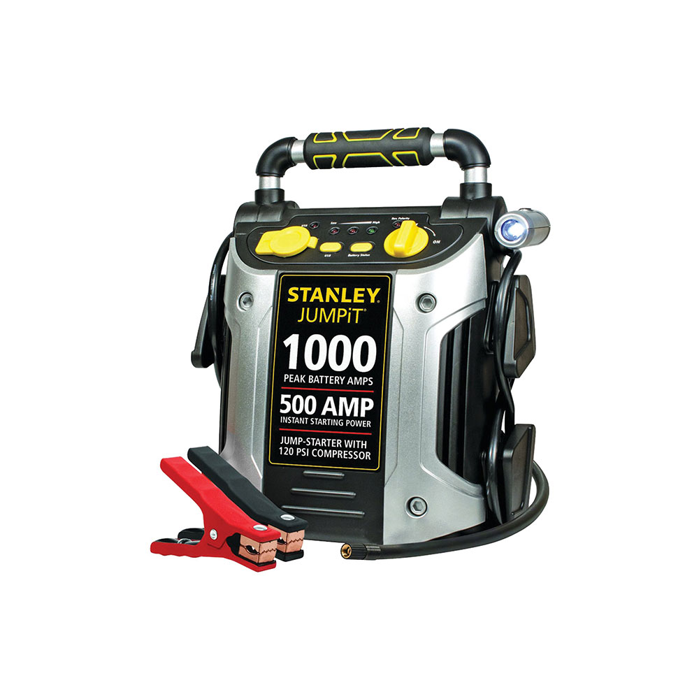 Avviatore di Emergenza STANLEY 1000500 con Compressore 120 PSI: Potenza e Affidabilità per Ogni Necessità